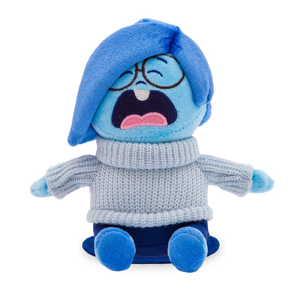 【取寄せ】 ディズニー Disney US公式商品 インサイドヘッド Inside Out カナシミ マグネット 磁石 ミニ ぬいぐるみ 人形 おもちゃ 並行輸入品 Sadness Magnetic Shoulder Plush Inside Out 2 Mini 5 1/2 039 039 グッズ ストア プレゼント ギフト 誕生日 人気