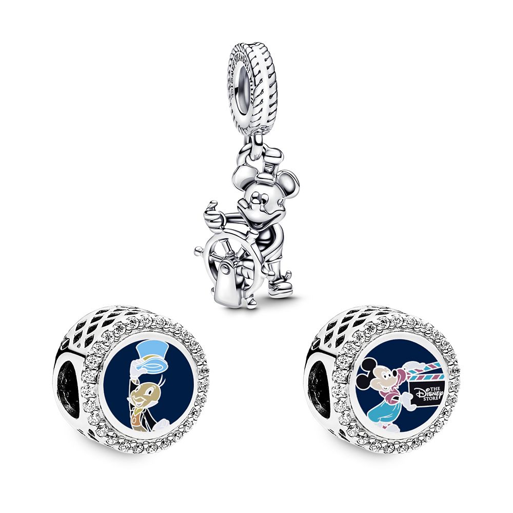 【取寄せ】 ディズニー Disney US公式商品 ドーラ パンドラ PANDORA ディズニーストア ディズニーストアー チャーム 飾り ジュエリー アクセサリー セット 並行輸入品 The Disney Store Charm Set by Pandora Exclusive グッズ ストア プレゼント ギフト 誕生日