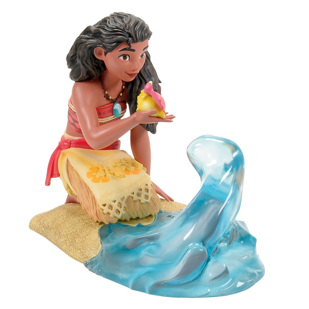 Rakuten - 【取寄せ】 ディズニー Disney US公式商品 モアナと伝説の海 モアナ ワイアリキ エネスコ フィギュア 置物 人形 エネスコ おもちゃ [並行輸入品] Moana with Wave Figure by Enesco ? 8 1/4'' グッズ ストア プレゼント ギフト 誕生日 人気