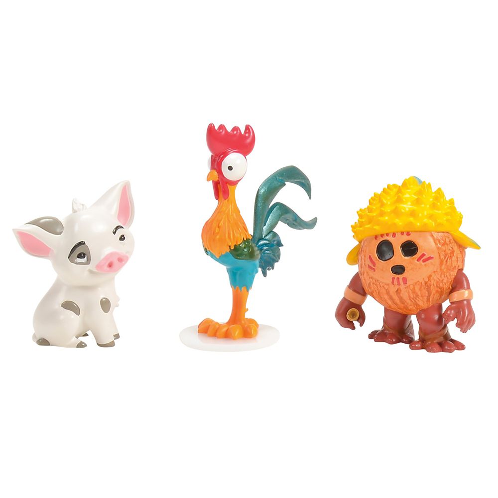 乐天商城 - 【取寄せ】 ディズニー Disney US公式商品 モアナと伝説の海 モアナ ワイアリキ エネスコ フィギュア 置物 人形 エネスコ ミニ セット [並行輸入品] Moana Mini Figurine Set by Enesco グッズ ストア プレゼント ギフト 誕生日 人気