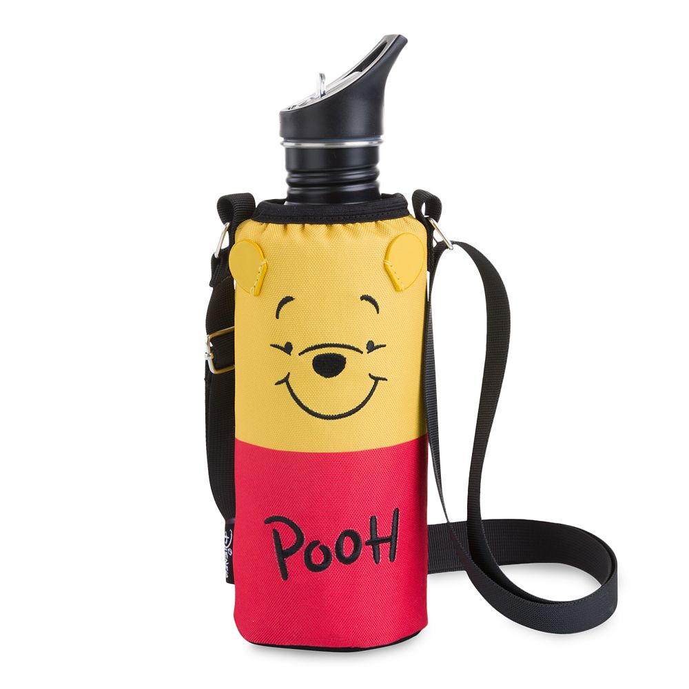 乐天商城 - 【取寄せ】 ディズニー Disney US公式商品 くまのプーさん ぷーさん プーさん pooh 水筒 ウォーターボトル トートバッグ バック 鞄 かばん 手提げ Tシャツ 服 ボトル ステンレス製 クーラートート 保温性能 [並行輸入品] Winnie the Pooh Stainless Steel Water Bottle