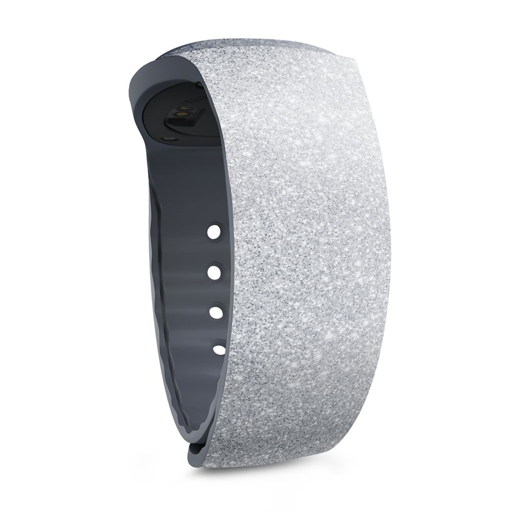ビーマジカル楽天市場店の【取寄せ】 ディズニー Disney US公式商品 マジックバンド WDW Magicband Bagic band アクセサリー バンド [並行輸入品] MagicBand+ Silver Glitter グッズ ストア プレゼント ギフト 誕生日 人気｜アングル2