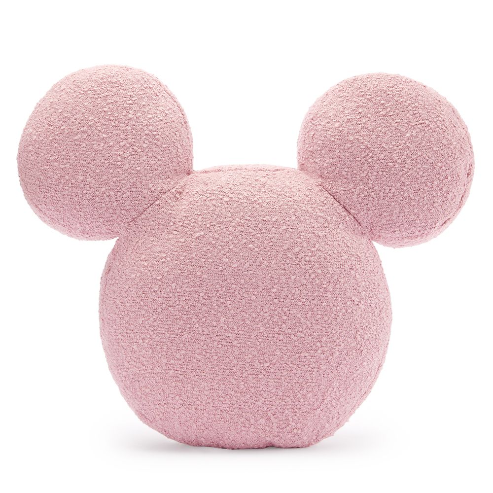 Rakuten - 【取寄せ】 ディズニー Disney US公式商品 ミッキーマウス ミッキー 枕 クッション ピロー ピン コレクターグッズ おもちゃ [並行輸入品] Mickey Mouse Icon Throw Pillow ? Pink グッズ ストア プレゼント ギフト 誕生日 人気