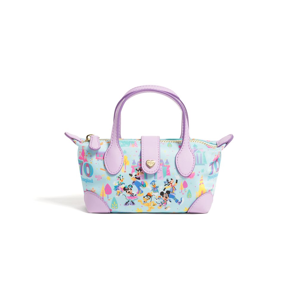 【取寄せ】 ディズニー Disney US公式商品 ディズニーランド ポシェット バッグ かばん 鞄 バック ミニ ポーチ 並行輸入品 Disneyland 70th Anniversary Mini Pouchette Bag by Stoney Clover Lane グッズ ストア プレゼント ギフト 誕生日 人気