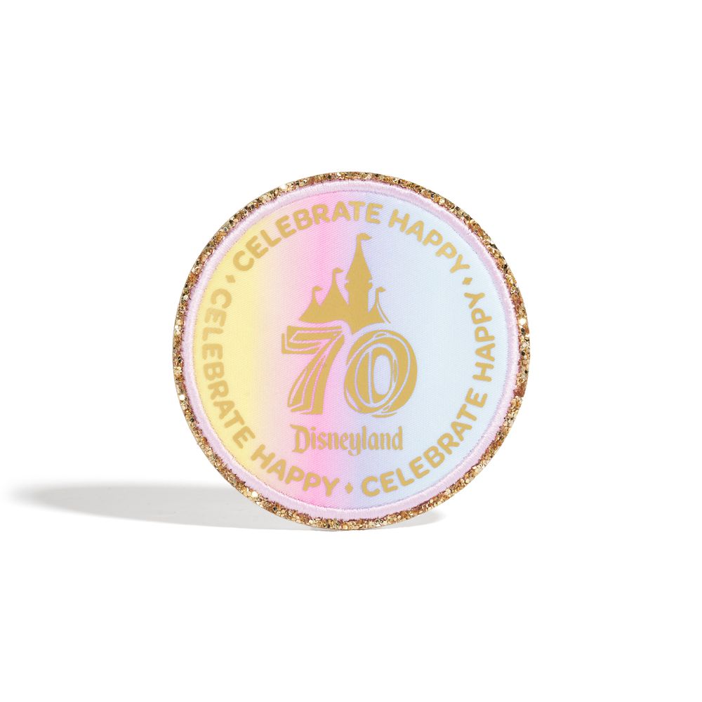 Rakuten - 【取寄せ】 ディズニー Disney US公式商品 ディズニーランド パッチ アップリケ ワッペン [並行輸入品] Disneyland 70th Anniversary ''Celebrate Happy'' Patch by Stoney Clover Lane グッズ ストア プレゼント ギフト 誕生日 人気