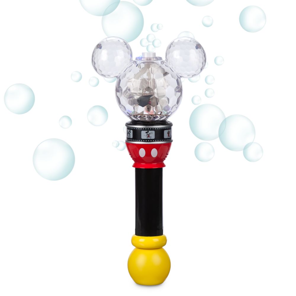 Rakuten - 【取寄せ】 ディズニー Disney US公式商品 ミッキーマウス ミッキー 光る ライトアップ バブル シャボン玉 ワンド 杖 ステッキ バトン コスチューム 衣装 ハロウィン ハロウィーン [並行輸入品] Mickey Mouse Film Strip Light-Up Bubble Wand グッズ ストア プレゼン