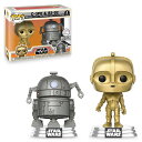 【取寄せ】 ディズニー Disney US公式商品 R2-D2 スターウォーズ C3PO C-3PO C 3PO funko ファンコ フンコ ポップバイナル フィギュア 置物 人形 ポップ バイナル バブルヘッドフィギュア Funko おもちゃ セット [並行輸入品] and Pop! Vinyl Bobble-Head Figure Set by ? S