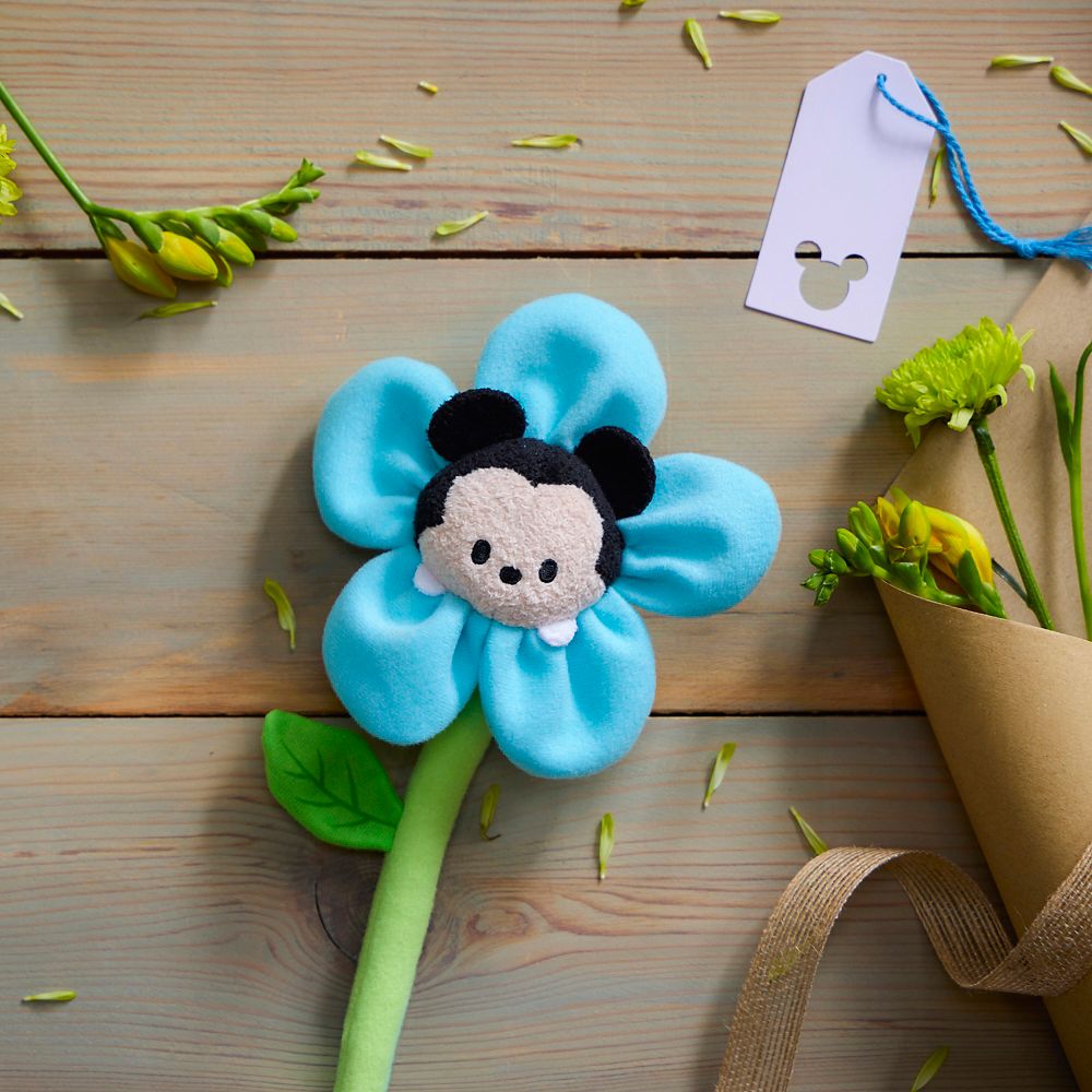Rakuten - 【取寄せ】 ディズニー Disney US公式商品 ミッキーマウス ミッキー ぬいぐるみ 人形 おもちゃ 35cm [並行輸入品] Mickey Mouse Plush Flower ? Blooms by Disney ? 14'' グッズ ストア プレゼント ギフト 誕生日 人気