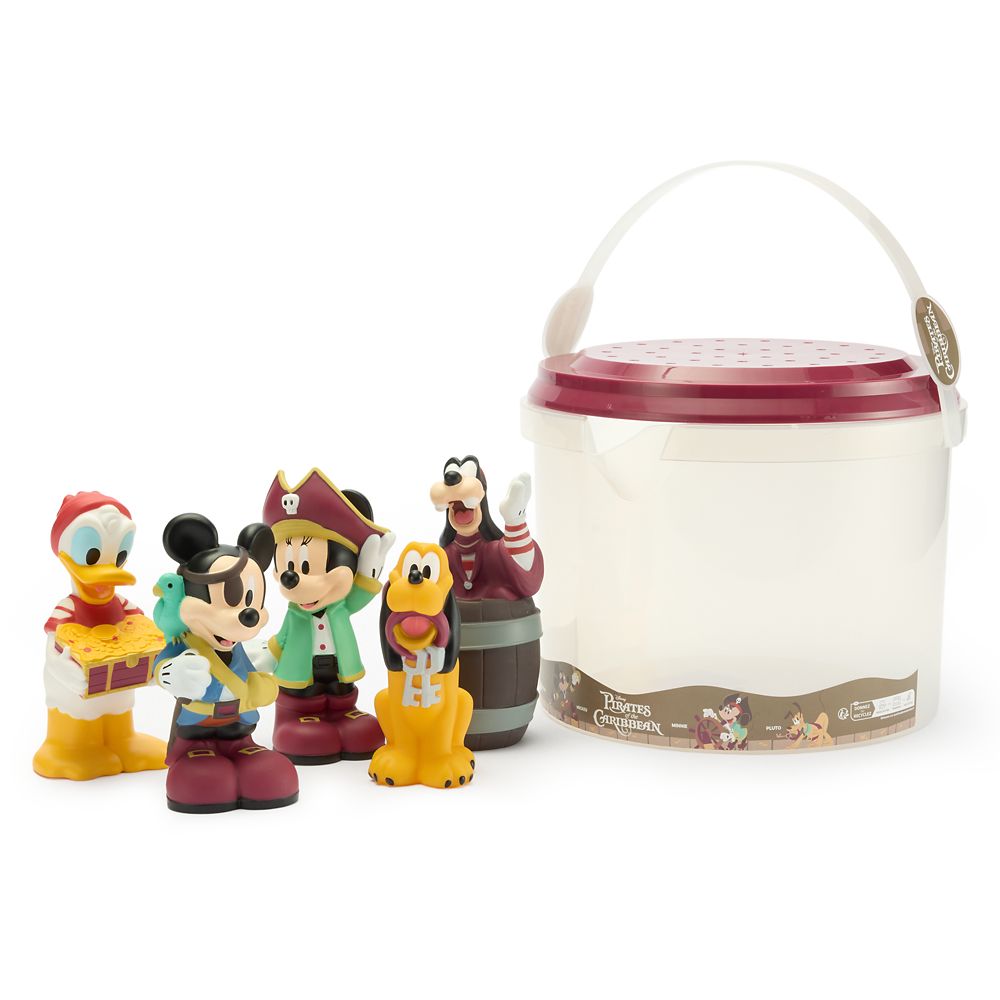 【取寄せ】 ディズニー Disney US公式商品 ミッキーマウス ミッキー パイレーツオブカリビアン パイレーツ 海賊 セット 並行輸入品 Mickey Mouse and Friends Pirates of the Caribbean Bath Set グッズ ストア プレゼント ギフト 誕生日 人気