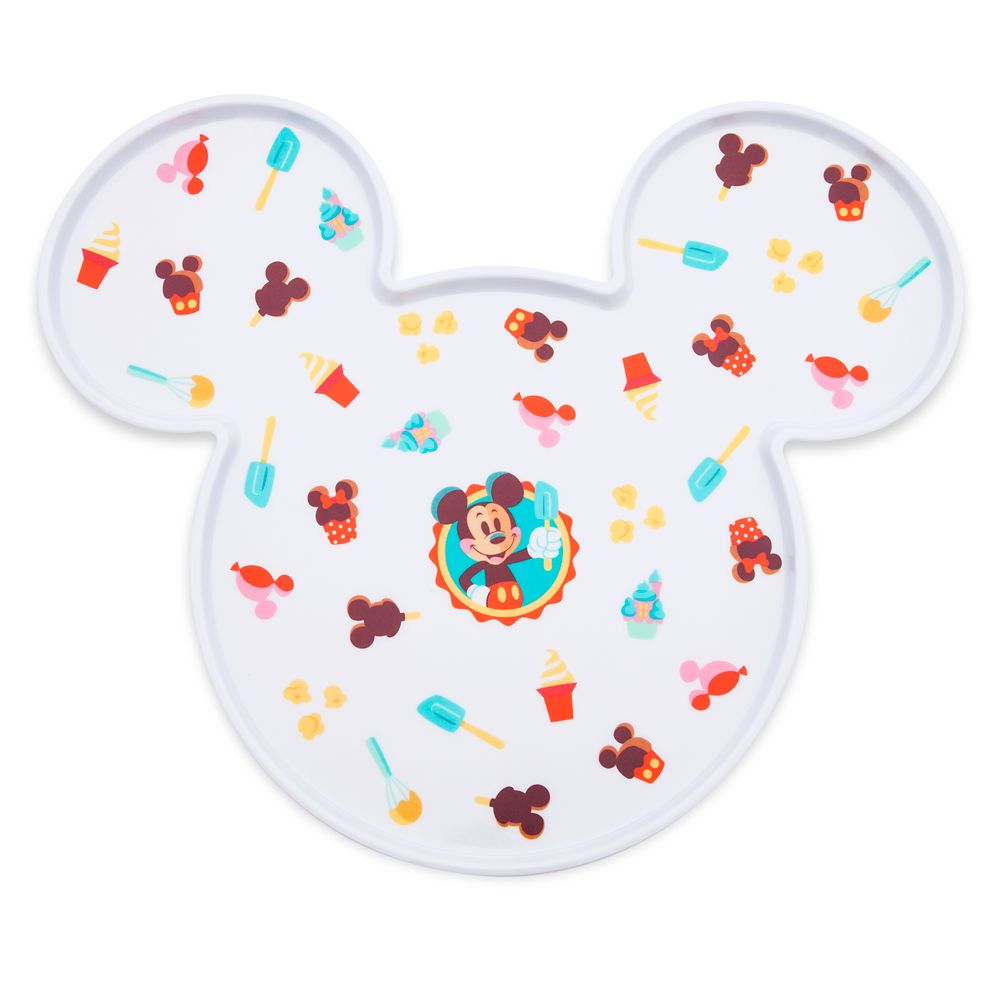 樂天商城 - 【取寄せ】 ディズニー Disney US公式商品 ミッキーマウス ミッキー プレート お皿 食器 [並行輸入品] Mickey Mouse Icon Melamine Serving Plate ??Mousewares グッズ ストア プレゼント ギフト 誕生日 人気