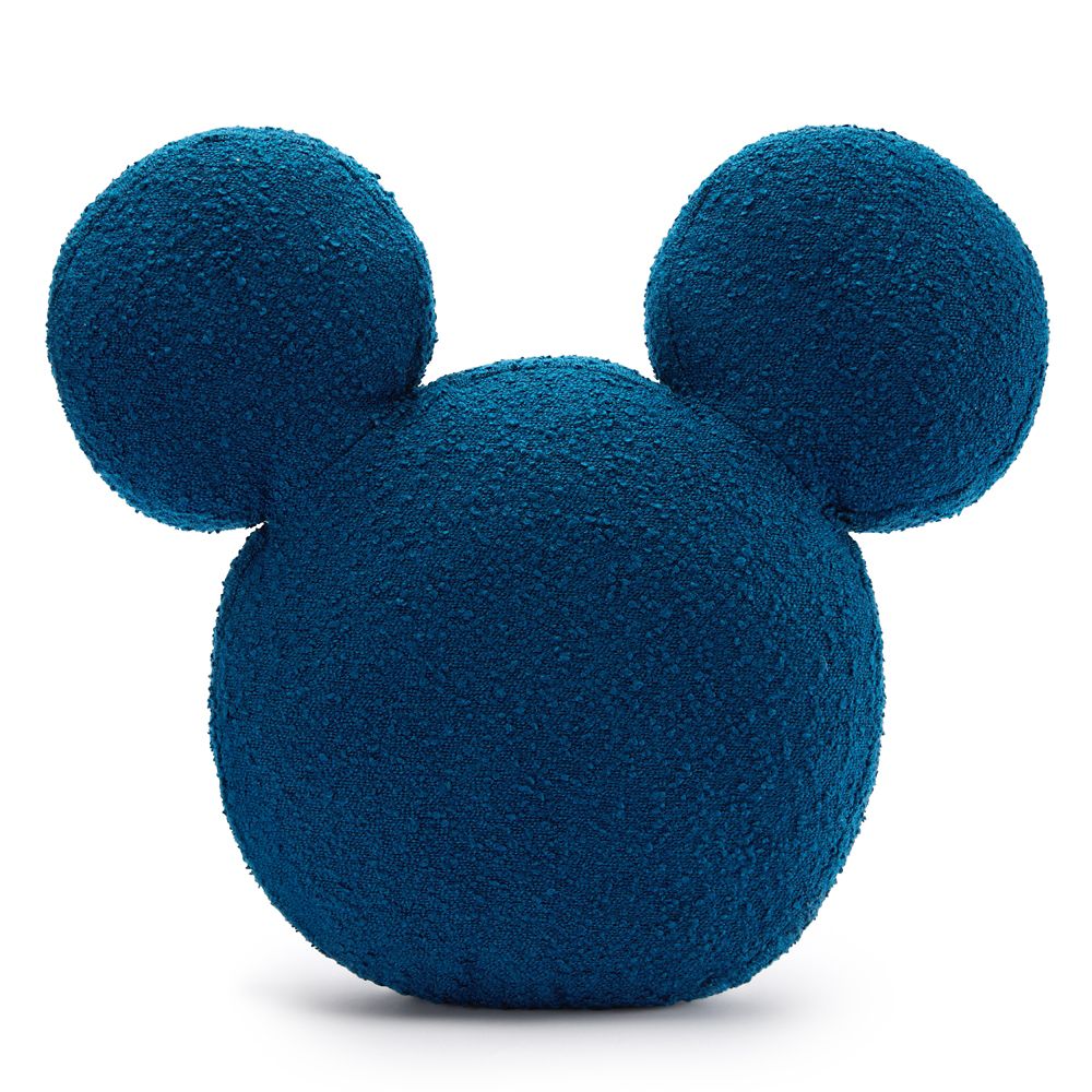 Rakuten - 【取寄せ】 ディズニー Disney US公式商品 ミッキーマウス ミッキー 枕 クッション ピロー [並行輸入品] Mickey Mouse Icon Throw Pillow ? Blue グッズ ストア プレゼント ギフト 誕生日 人気