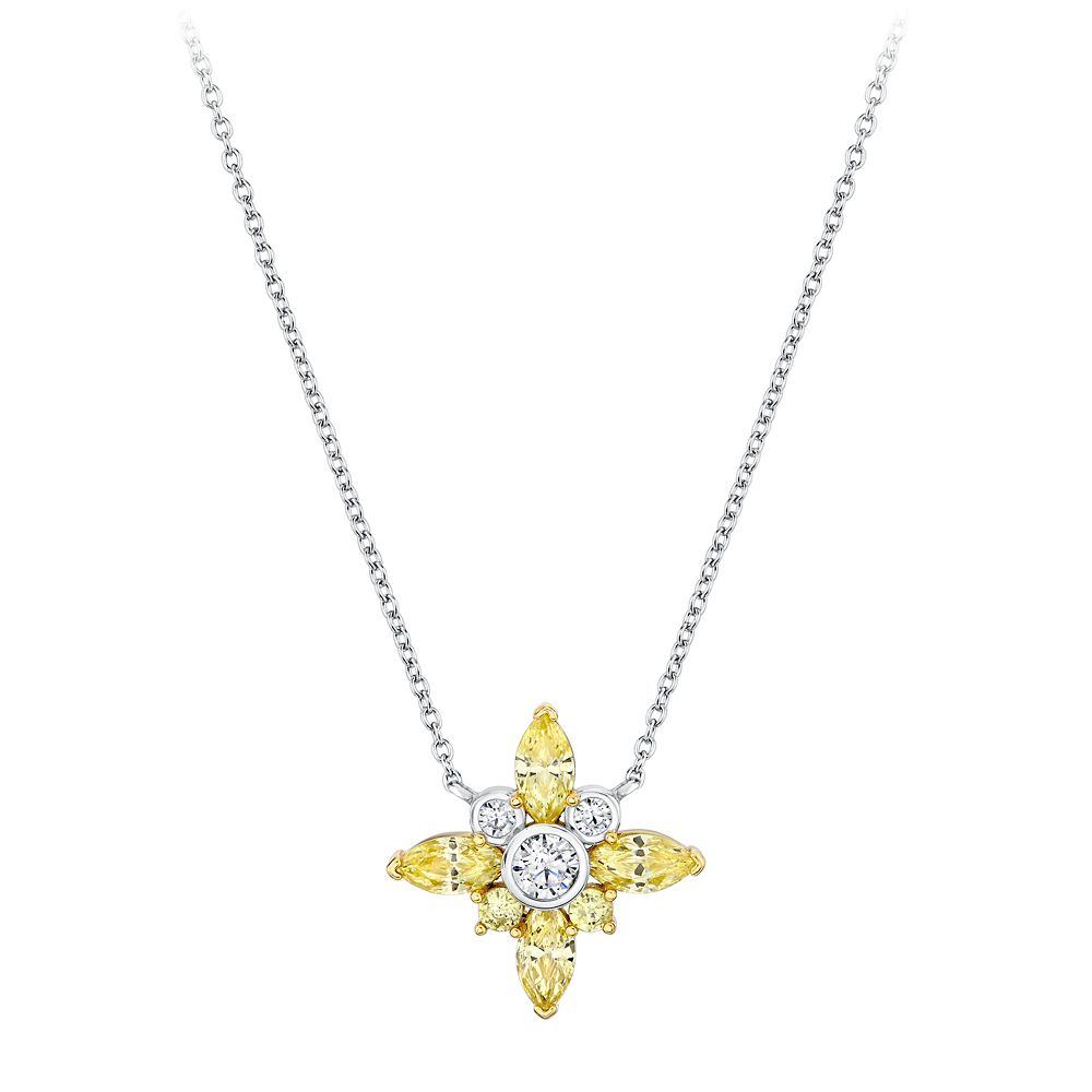 乐天商城 - 【取寄せ】 ディズニー Disney US公式商品 ミッキーマウス ミッキー ネックレス ジュエリー アクセサリー クリスル CRISLU [並行輸入品] Mickey Mouse Icon Star Necklace by CRISLU グッズ ストア プレゼント ギフト 誕生日 人気