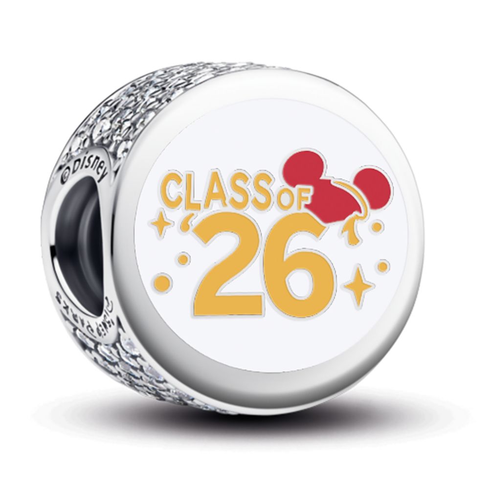 Rakuten - 【取寄せ】 ディズニー Disney US公式商品 ミッキーマウス ミッキー ドーラ パンドラ PANDORA チャーム 飾り ジュエリー アクセサリー [並行輸入品] Mickey Mouse 2026 Graduation Charm by Pandora グッズ ストア プレゼント ギフト 誕生日 人気
