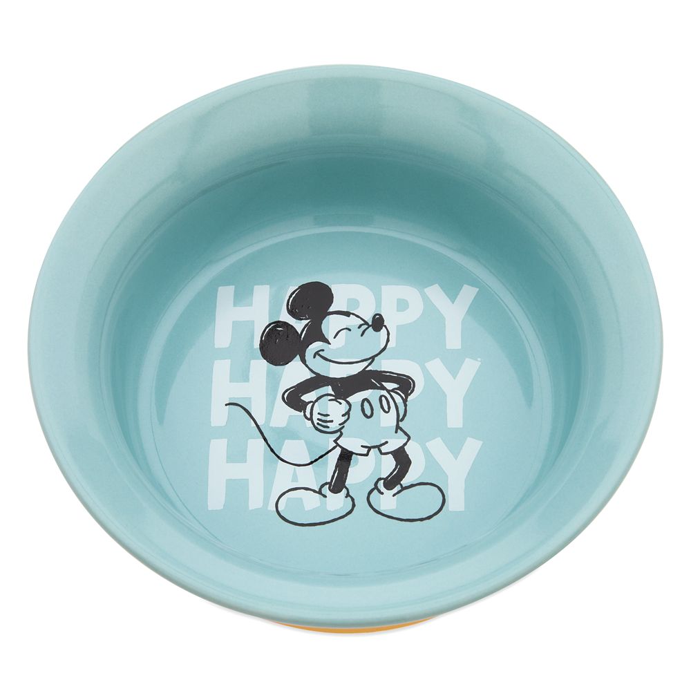 【取寄せ】 ディズニー Disney US公式商品 ミッキーマウス ミッキー ボール お椀 食器 皿 [並行輸入品] Mickey Mouse Stoneware Pet Bowl グッズ ストア プレゼント ギフト クリスマス 誕生日 人気