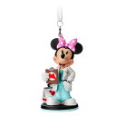 【取寄せ】 ディズニー Disney US公式商品 ミニーマウス ミニー オーナメント クリスマスツリー 飾り デコレーション ドクター 医者 [並行輸入品] Minnie Mouse as Doctor Figural Ornament グッズ ストア プレゼント ギフト クリスマス 誕生日 人気