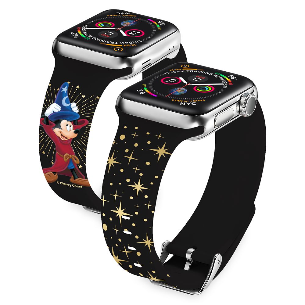 【取寄せ】 ディズニー Disney US公式商品 ミッキーマウス ミッキー Apple watch バンド 腕時計 時計 魔法使い ソーサラー アップルウォッチ 並行輸入品 Sorcerer Mickey Mouse Smart Watch Band グッズ ストア プレゼント ギフト クリスマス 誕生日 人気