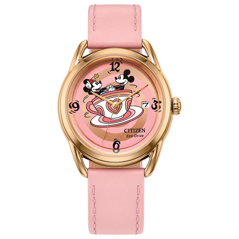 Other - 【取寄せ】 ディズニー Disney US公式商品 ミッキーマウス ミッキー ミニーマウス ミニー マッドティーパーティー ふしぎの国 アリス 腕時計 時計 パーティー ティーパーティー シチズン [並行輸入品] Mickey and Minnie Mouse Mad Tea Party Watch by Citizen グッズ