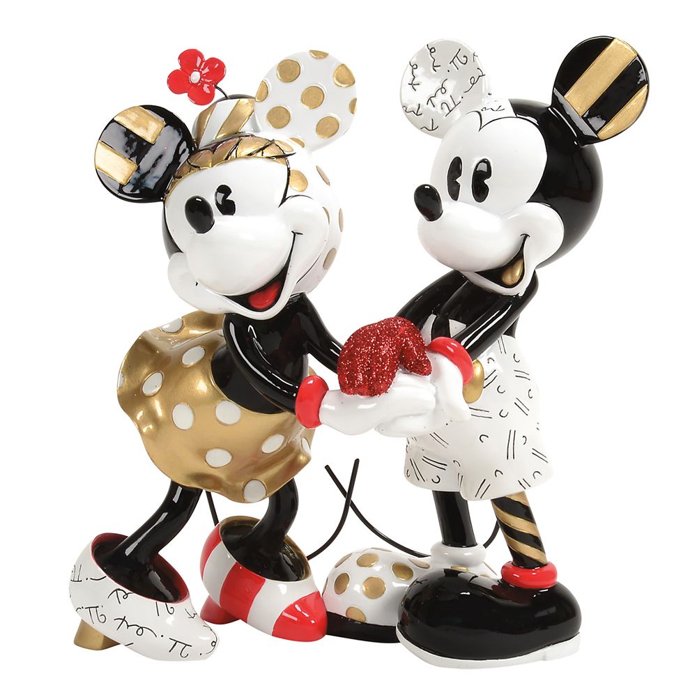 乐天商城 - 【取寄せ】 ディズニー Disney US公式商品 ミッキーマウス ミッキー ミニーマウス ミニー フィギュア 置物 人形 おもちゃ [並行輸入品] Mickey and Minnie Mouse ''The Midas Touch'' Figure by Britto ? 7 3/4'' グッズ ストア プレゼント ギフト 誕生日 人気