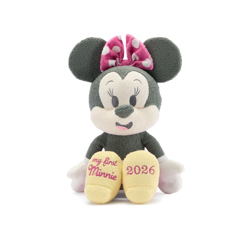Rakuten - 【取寄せ】 ディズニー Disney US公式商品 ミニーマウス ミニー 赤ちゃん ベビー 幼児 女の子 男の子 ぬいぐるみ 人形 おもちゃ 32.5cm [並行輸入品] Minnie Mouse ''My First Minnie 2026'' Plush for Baby ? 13'' グッズ ストア プレゼント ギフト 誕生日 人気
