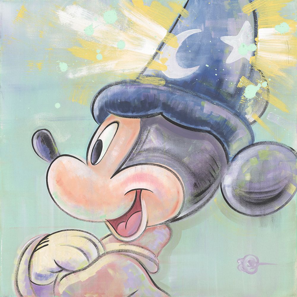 楽天市場】ソーサラー ミッキー（絵画｜アート・美術品・骨董品・民芸