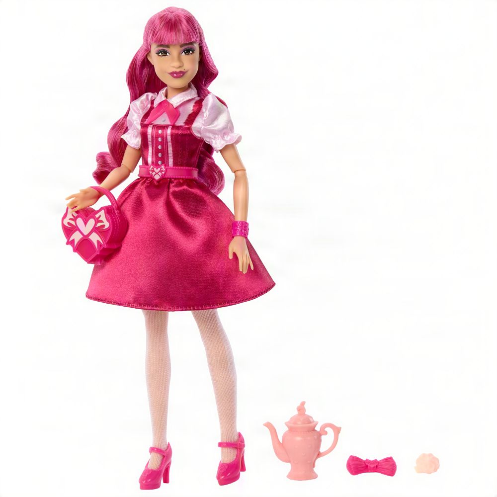 ビーマジカル楽天市場店の【取寄せ】 ディズニー Disney US公式商品 ディセンダント ディセンダンツ 人形 ドール フィギュア おもちゃ パーティー ティーパーティー 27.5cm [並行輸入品] Pink ''Tea Party Reveal'' Doll ? Descendants: Wicked Wonderland ? 11''｜アングル3