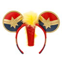 【取寄せ】 ディズニー Disney US公式商品 マーベル Marvel キャプテンマーベル ヘッドバンド ヘアアクセサリー イヤーヘッドバンド アクセサリー バンド 大人用 大人 [並行輸入品] Marvel's Captain Ear Headband for Adults グッズ ストア プレゼント ギフト クリスマス 誕