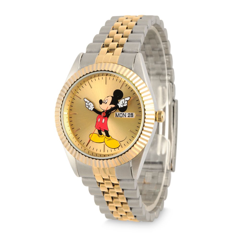 【取寄せ】 ディズニー Disney US公式商品 ミッキーマウス ミッキー 腕時計 時計 メンズ 大人 男性 [並..