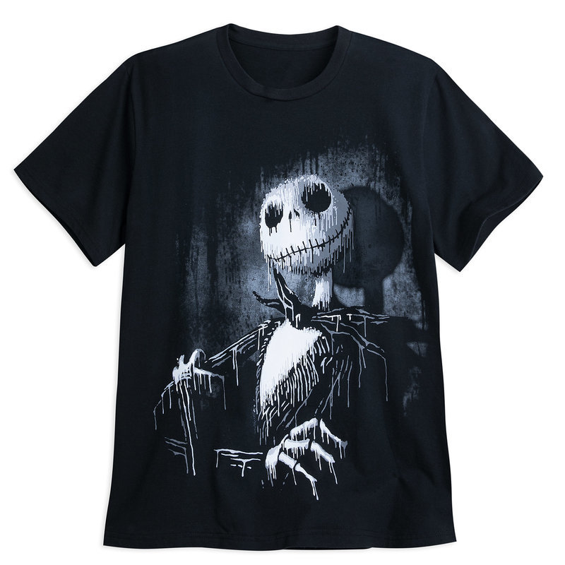 【あす楽】 サイズ日本メンズL ディズニー Disney US公式商品 ジャックスケリントン ナイトメアビフォアクリスマス Tシャツ トップス 服 シャツ メンズ 大人 男性 [並行輸入品] Jack Skellington T-Shirt for Men グッズ ストア プレゼント ギフト 誕生日 人気 クリスマのサムネイル