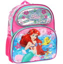 【1-2日以内に発送】【M】 ディズニー Disney アリエル リュック Ariel リトルマーメイド 人魚姫 プリンセス リュックサック 旅行 バッグ バックパック 鞄 かばん 女の子 子供 子供用 キッズ [並行輸入品] クリスマス 誕生日 プレゼント ギフト クリスマス 誕生日 プレ