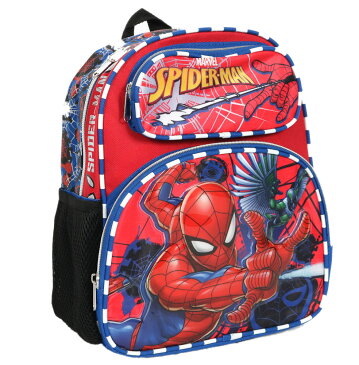 【1-2日以内に発送】【M】 ディズニー Disney スパイダーマン スパイダー マーベル リュックサック リュック 旅行 バッグ バックパック 鞄 かばん 男の子 子供 子供用 キッズ [並行輸入品] クリスマス 誕生日 プレゼント ギフト クリスマス 誕生日 プレゼント ギフト