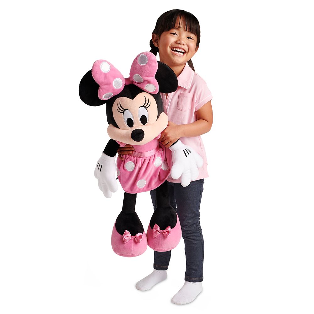 【取寄せ】 ディズニー Disney US公式商品 ミニーマウス ミニー 大サイズ ぬいぐるみ 人形 おもちゃ [並行輸入品] Minnie Mouse Plush ? Pink Large 21 1/4'' グッズ ストア プレゼント ギフト クリスマス 誕生日 人気