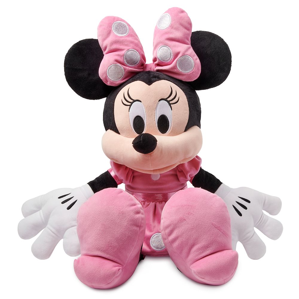 【取寄せ】 ディズニー Disney US公式商品 ミニーマウス ミニー 大サイズ ぬいぐるみ 人形 おもちゃ [並行輸入品] Minnie Mouse Plush ? Pink Large 21 1/4'' グッズ ストア プレゼント ギフト クリスマス 誕生日 人気