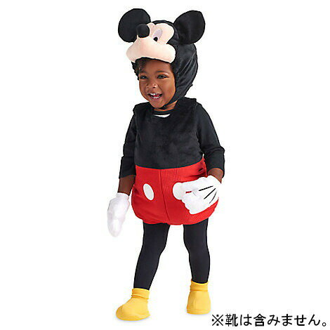 【1-2日以内に発送】ディズニー Disney US公式商品 ミッキーマウス きぐるみ 着ぐるみ プラッシュ ぬいぐるみ 人形 おもちゃ コスチューム 衣装 ドレス 服 コスプレ ハロウィン ハロウィーン 服　コスプレ ベビー 赤ちゃん 幼児用 男の子 [並行輸入品]