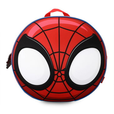 【取寄せ】 ディズニー Disney US公式商品 スパイダーマン リュックサック バックパック バッグ 鞄 かばん [並行輸入品] Spider-Man Round Backpack グッズ ストア プレゼント ギフト クリスマス 誕生日 人気