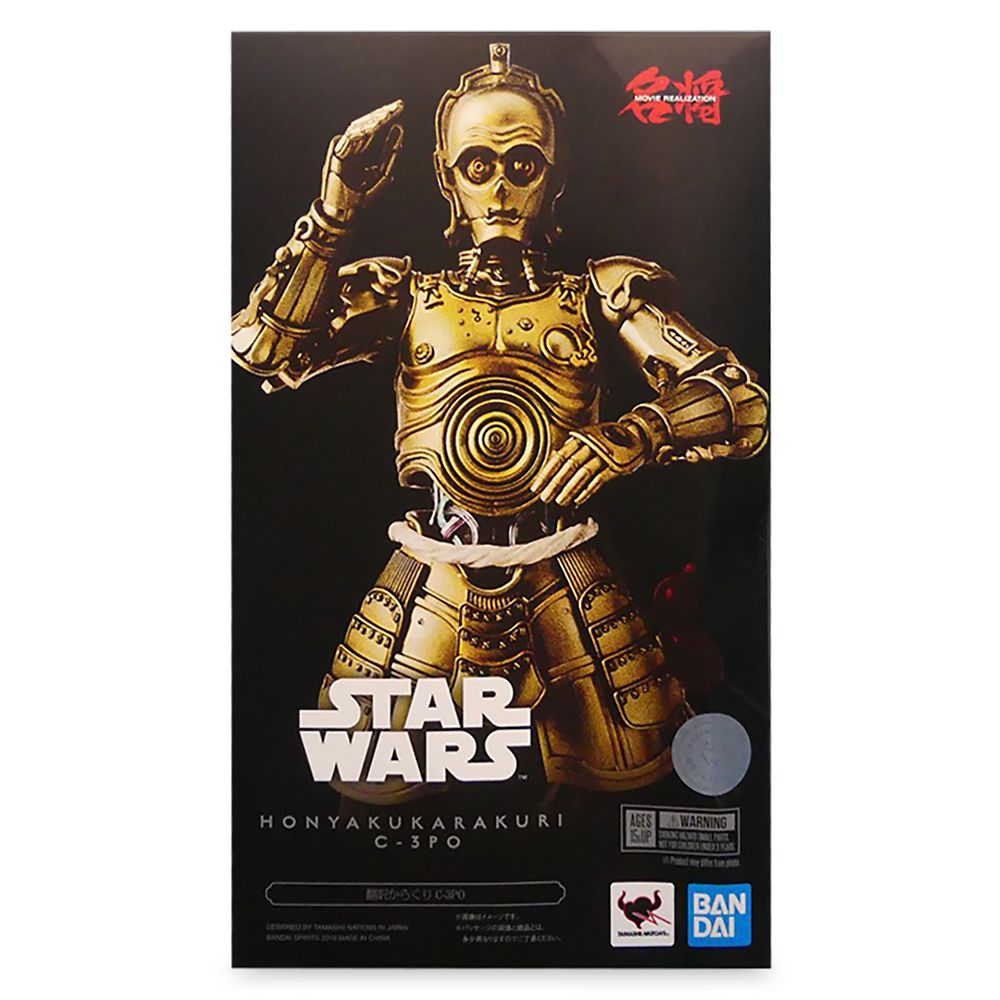 【取寄せ】 ディズニー Disney US公式商品 スターウォーズ C3PO C-3PO C 3PO フィギュア 置物 人形 アクションフィギュア 模型 おもちゃ バンド バンダイ [並行輸入品] Honyaku Karakuri Bandai Meisho Movie Realization Action Figure ? Star Wars グッズ ストア プレゼン