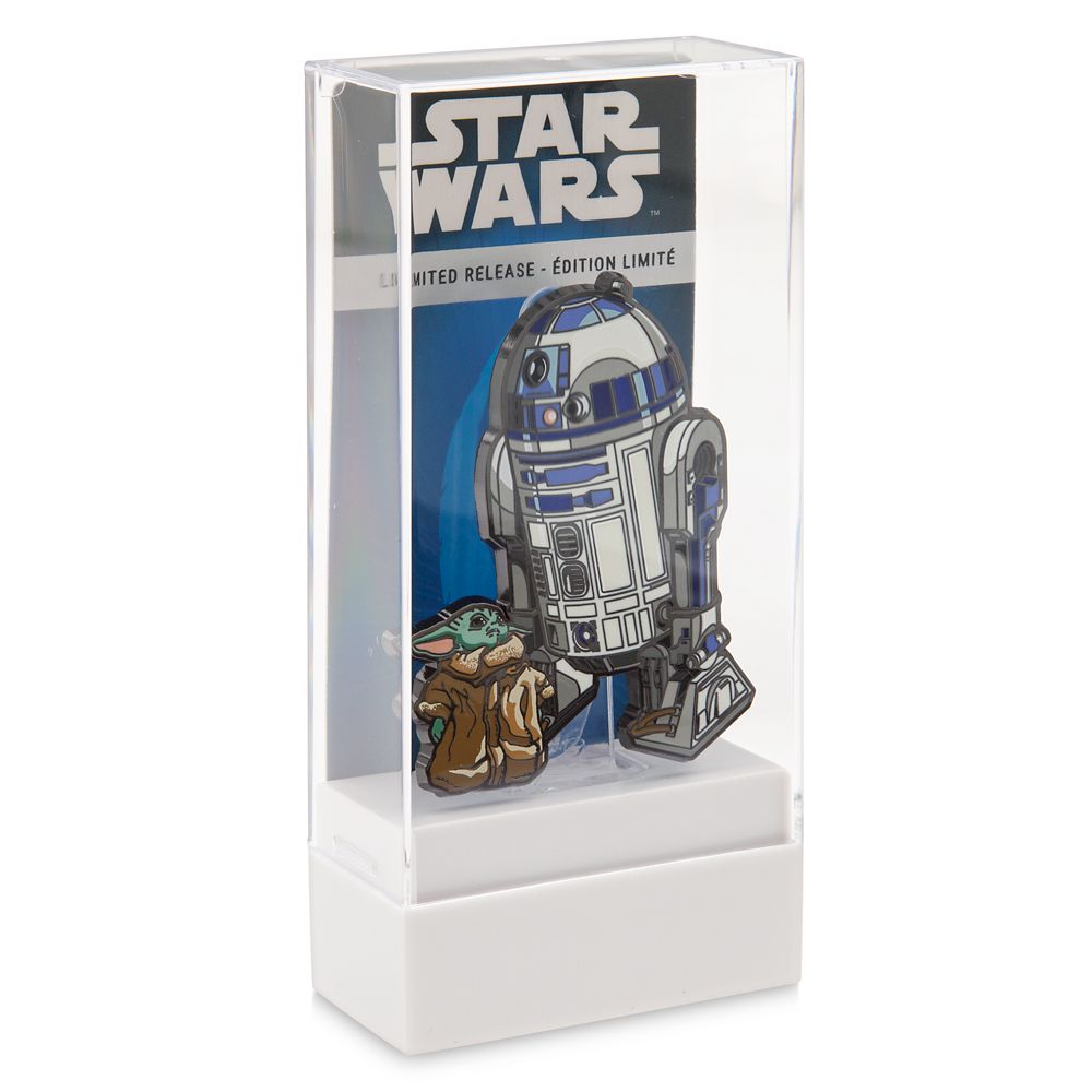 【取寄せ】 ディズニー Disney US公式商品 R2-D2 スターウォーズ マンダロリアン 限定 FiGPiN ピンバッジ ピンズ キャラクターピンズ [並行輸入品] with Grogu ? Star Wars: The Mandalorian Limited Release グッズ ストア プレゼント ギフト クリスマス 誕生日 人気