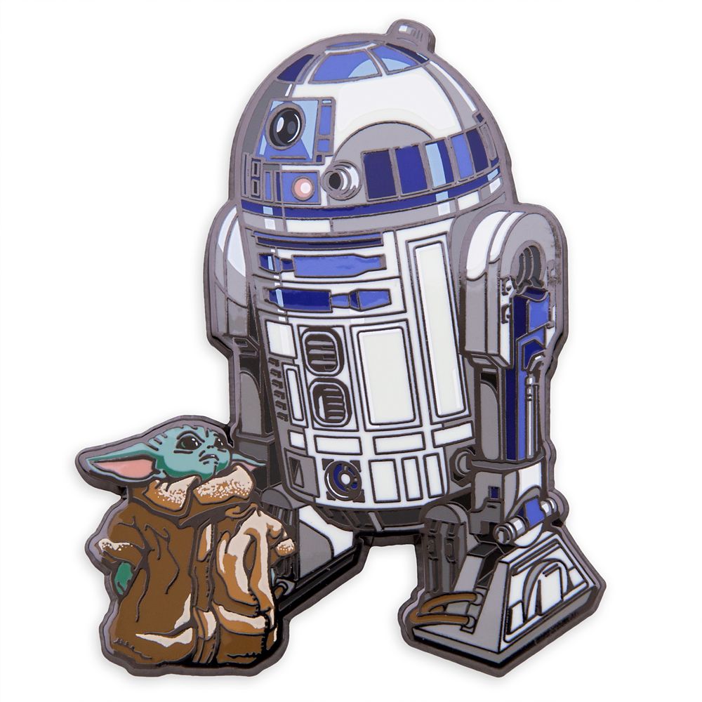 【取寄せ】 ディズニー Disney US公式商品 R2-D2 スターウォーズ マンダロリアン 限定 FiGPiN ピンバッジ ピンズ キャラクターピンズ [並行輸入品] with Grogu ? Star Wars: The Mandalorian Limited Release グッズ ストア プレゼント ギフト クリスマス 誕生日 人気