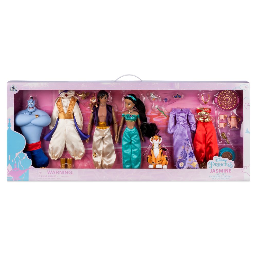 楽天ビーマジカル楽天市場店【取寄せ】 ディズニー Disney US公式商品 アラジン ジャスミン プリンセス ギフトセット クラシックドール 人形 ドール フィギュア おもちゃ セット [並行輸入品] Jasmine Classic Doll Gift Set - Aladdin グッズ ストア プレゼント ギフト クリスマス 誕生日 人気