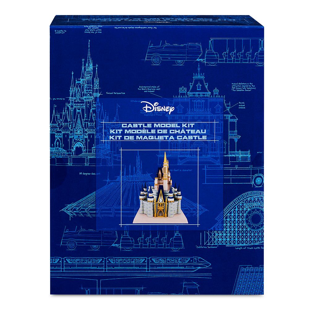 【取寄せ】 ディズニー Disney US公式商品 シンデレラ プリンセス モデルキット 模型 工作 自分で組み立てるキット おもちゃ 玩具 城 キャッスル [並行輸入品] Cinderella Castle Model Kit グッズ ストア プレゼント ギフト クリスマス 誕生日 人気 3