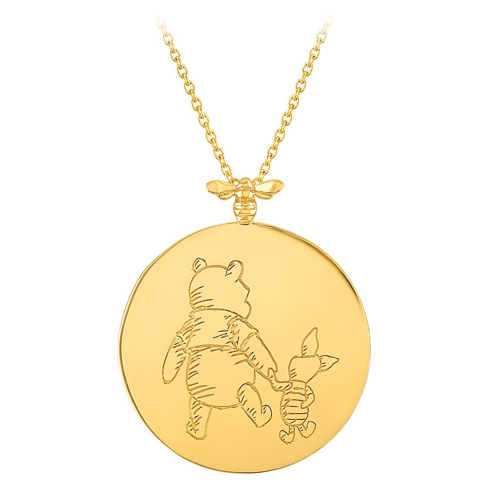 【取寄せ】 ディズニー Disney US公式商品 くまのプーさん ぷーさん プーさん pooh ネックレス ジュエリー アクセサリー レベッカフック [並行輸入品] Winnie the Pooh Necklace by Rebecca Hook グッズ ストア プレゼント ギフト クリスマス 誕生日 人気