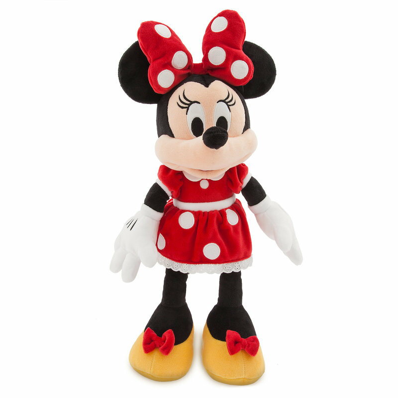 ラッシュ ギフト 【1-2日以内に発送】ディズニー Disney US公式商品 ミニーマウス ミニー ぬいぐるみ 約45cm 赤 人形 おもちゃ 中サイズ プラッシュ [並行輸入品] Minnie Mouse Plush - Red Medium グッズ ストア プレゼント ギフト 誕生日 人気 クリスマス 誕生日 プレゼント ギフト