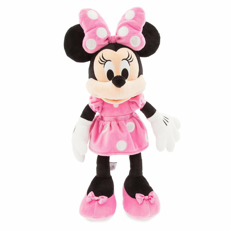 楽天ビーマジカル楽天市場店【あす楽】 ディズニー Disney US公式商品 ミニーマウス ミニー ぬいぐるみ ピンク 約45cm 人形 おもちゃ 中サイズ ピンク [並行輸入品] Minnie Mouse Plush - Pink Medium 18'' グッズ ストア プレゼント ギフト 誕生日 人気 クリスマス 誕生日 プレゼント