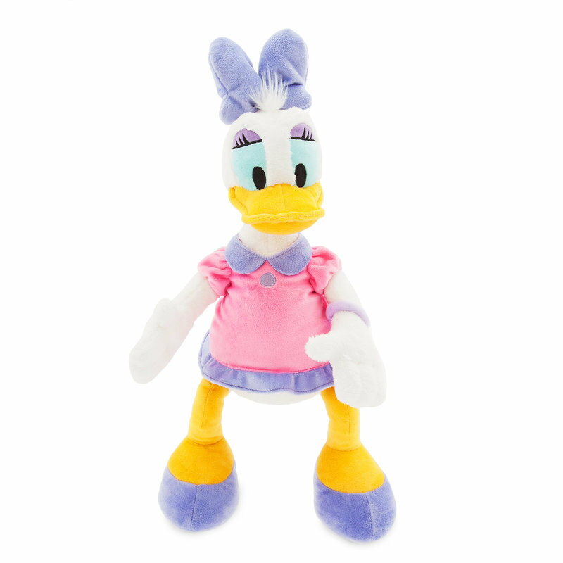 【1-2日以内に発送】 ディズニー Disney US公式商品 デイジーダック デイジー Daisy Duck ぬいぐるみ 45cm 人形 中サイズ プラッシュ [並行輸入品] Plush - Medium 18'' グッズ ストア プレゼント ギフト 誕生日 人気 クリスマス