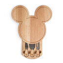 【取寄せ】 ディズニー Disney US公式商品 ミッキーマウス ミッキー チーズボード まな板 カッティングボード チーズナイフ 木製 [並行輸入品] Mickey Mouse Cheeseboard グッズ ストア プレゼント ギフト 誕生日 人気 クリスマス 誕生日 プレゼント ギフト