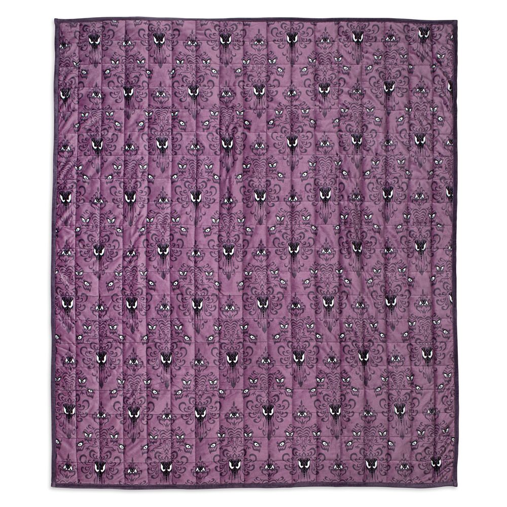 【取寄せ】 ディズニー Disney US公式商品 ホーンテッドマンション スロー 毛布 掛け布団 [並行輸入品] The Haunted Mansion Weighted Throw グッズ ストア プレゼント ギフト クリスマス 誕生日 人気のサムネイル