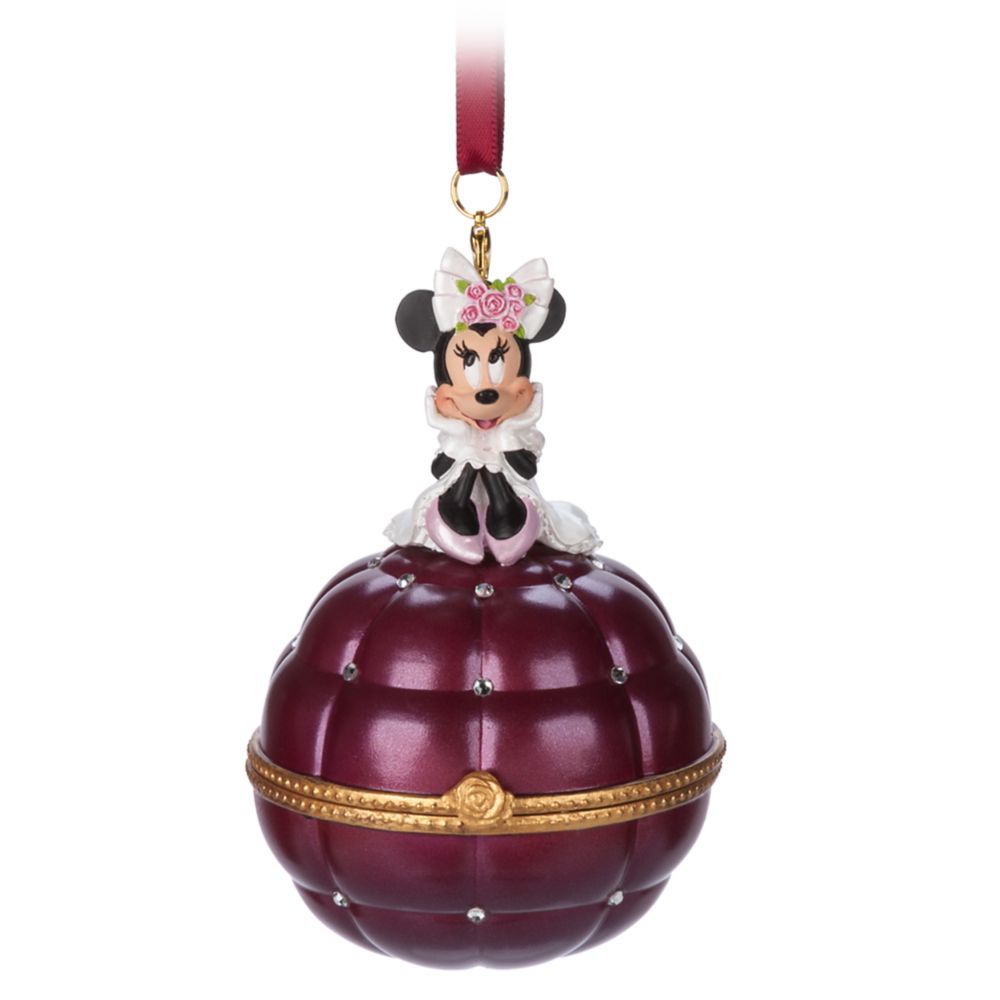 【取寄せ】 ディズニー Disney US公式商品 ミニーマウス ミニー 指輪 リング ジュエリー アクセサリー オーナメント クリスマスツリー 飾り デコレーション 並行輸入品 Minnie Mouse Engagement Ring Box Ornament グッズ ストア プレゼント ギフト クリスマス 誕生日 人気