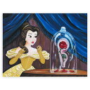 【取寄せ】 ディズニー Disney US公式商品 美女と野獣 ベル プリンセス 野獣 絵画 絵 アート ジクリー ジークレー ジクリー版画 インテリア 装飾 ...