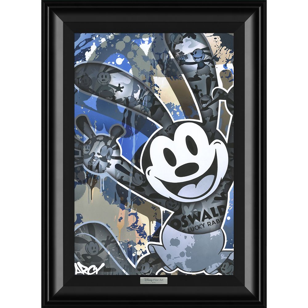 ڼ󤻡 ǥˡ Disney US  Oswald ӥå  å   Х ե졼դ դ [¹͢] the Lucky Rabbit ''Oswald'' by Arcy Framed Canvas Artwork ? Limited Edition å ȥ ץ쥼 ե ꥹ