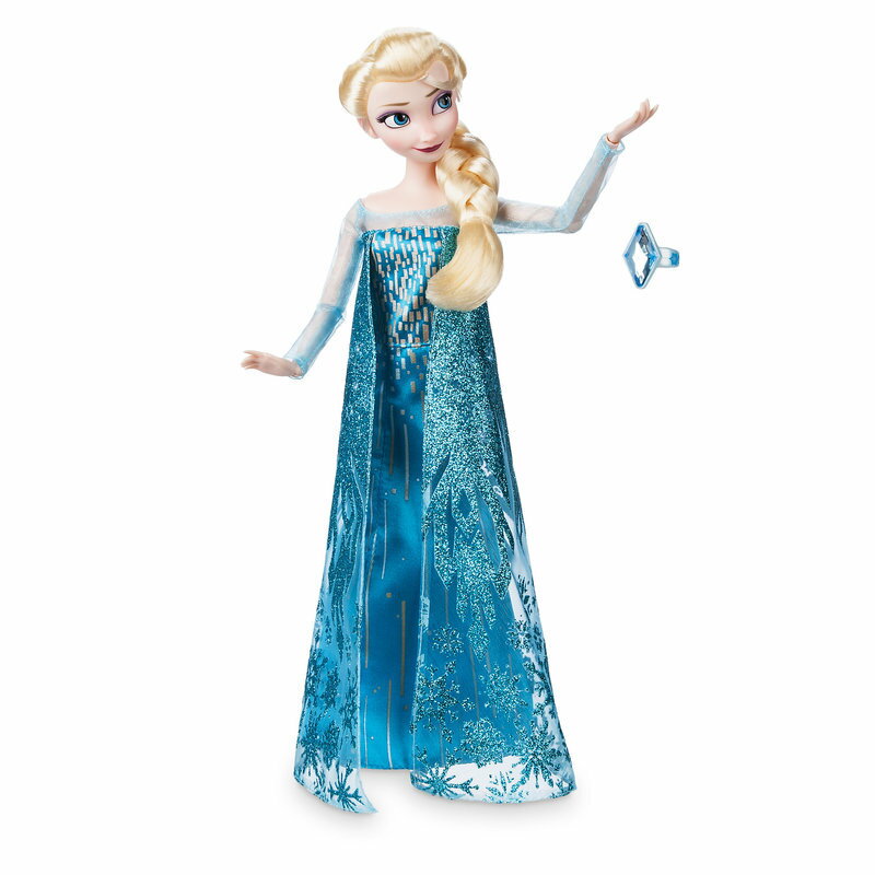  ディズニー Disney US公式商品 アナと雪の女王 アナ雪 アナ エルサ プリンセス クラシックドール 人形 指輪付き 指輪 リング おもちゃ フィギュア  Elsa Classic Doll with Ring - Frozen 11 1/2'' グッズ ストア