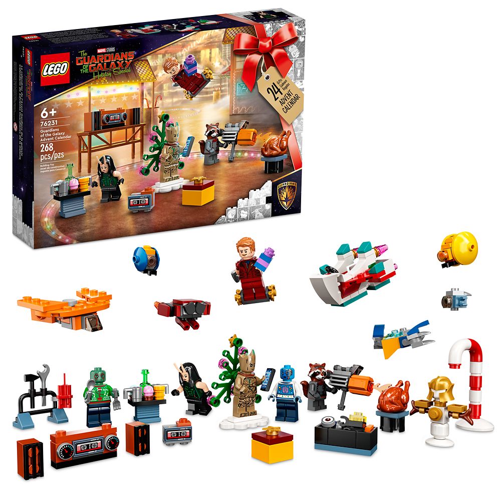【取寄せ】 ディズニー Disney US公式商品 ガーディアンズオブザギャラクシー レゴブロック LEGO レゴ おもちゃ カレンダー アドベント アドベントカレンダー [並行輸入品] Guardians of the Galaxy Advent Calendar 76231 グッズ ストア プレゼント ギフト クリスマス 誕生のサムネイル